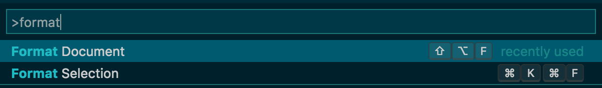 unibeautify-format-command-palette